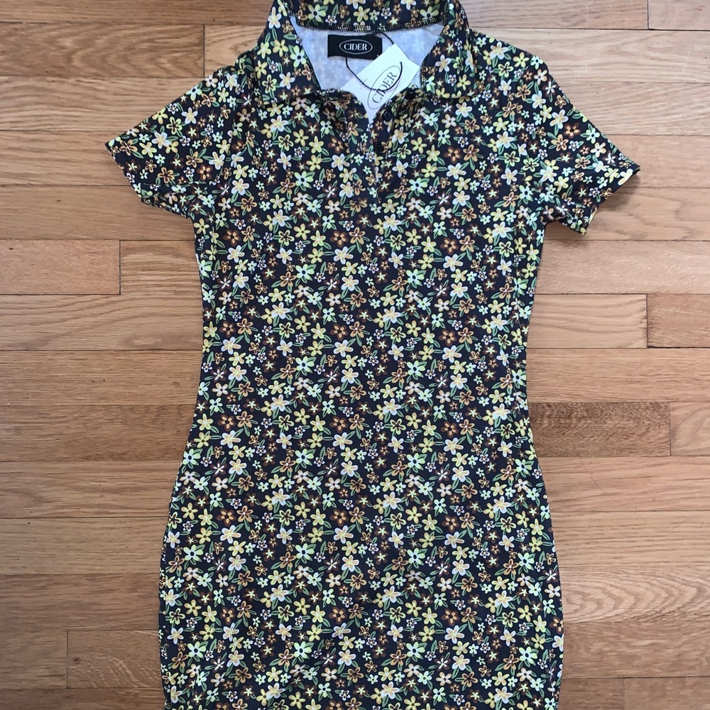Cider collared dress